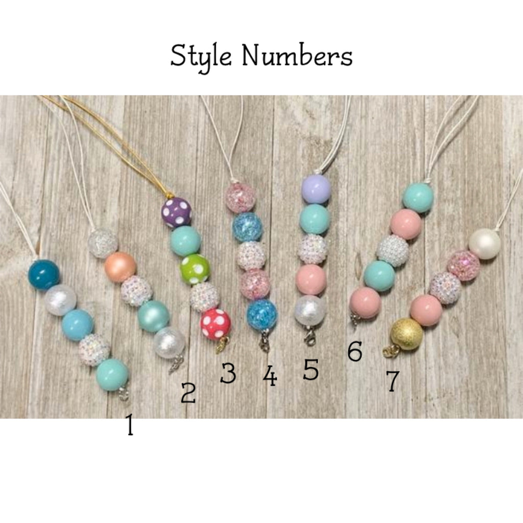 Spring Time Beaded Lanyard