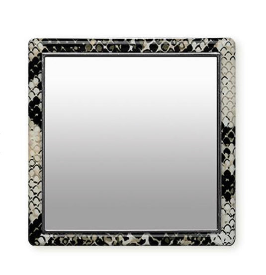 Embossed Python Phone Mirror