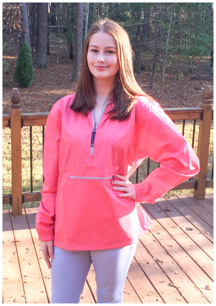 Coral Pack-N-Go Charles River Pullover (S-L)