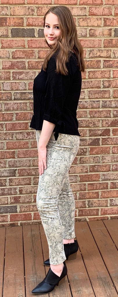 Black Patent Booties