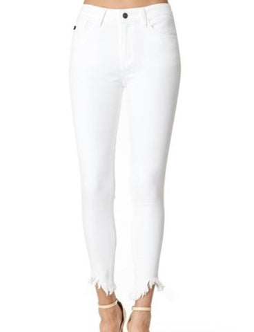 White Kan Kan Jeans (Plus XL-3XL)