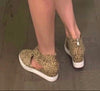 Cheetah Sneaker Wedges