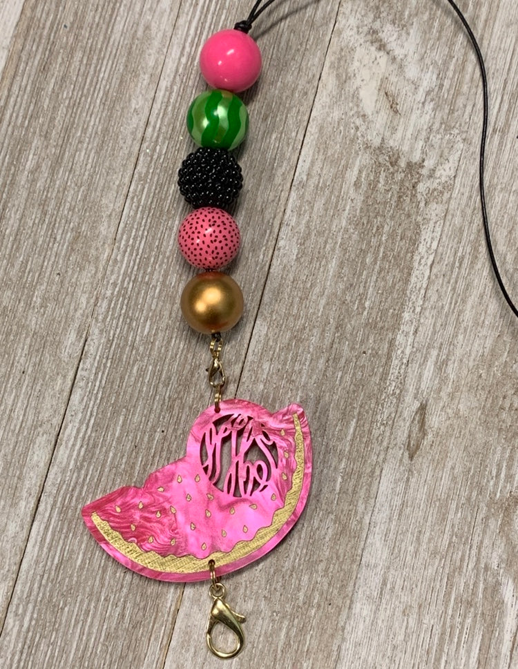 Watermelon Personalized Lanyard