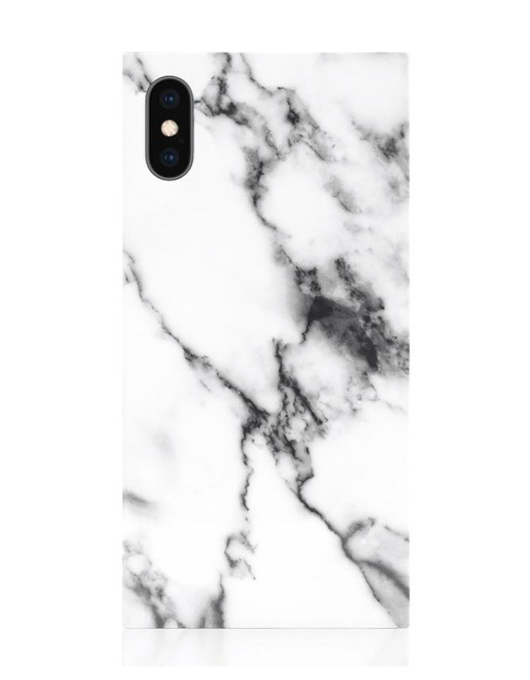 iPhone X/XS White Marble Case
