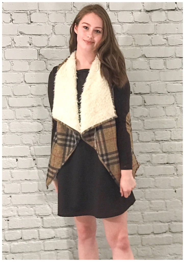 Plaid Vest (S-L)