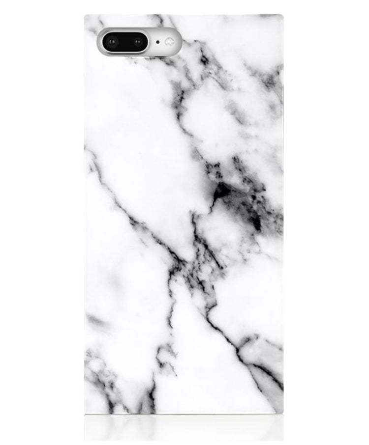 iPhone 7/8 Plus White Marble Case
