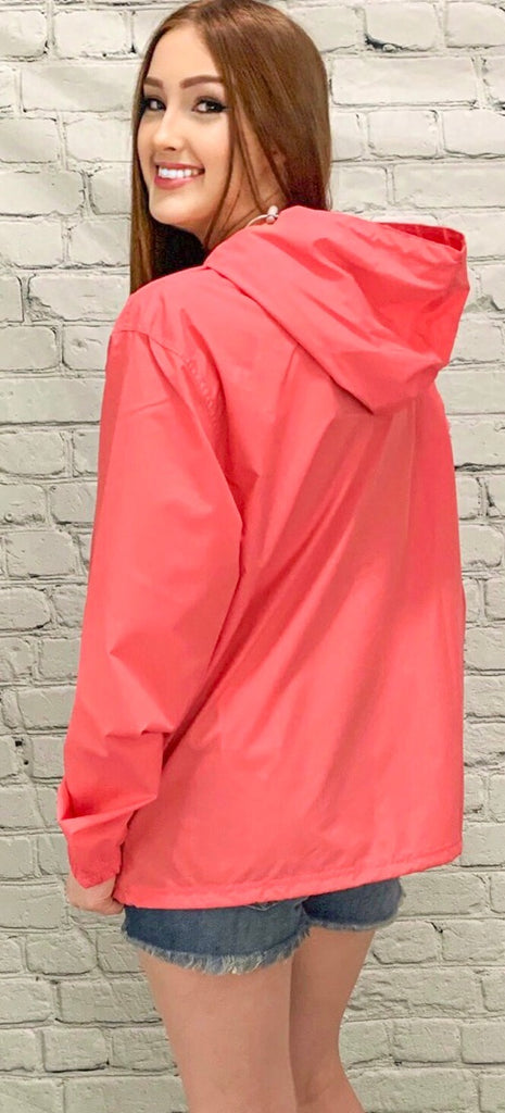 Coral Pack-N-Go Charles River Pullover (S-L)