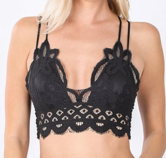 Black Bralette (S-XL)