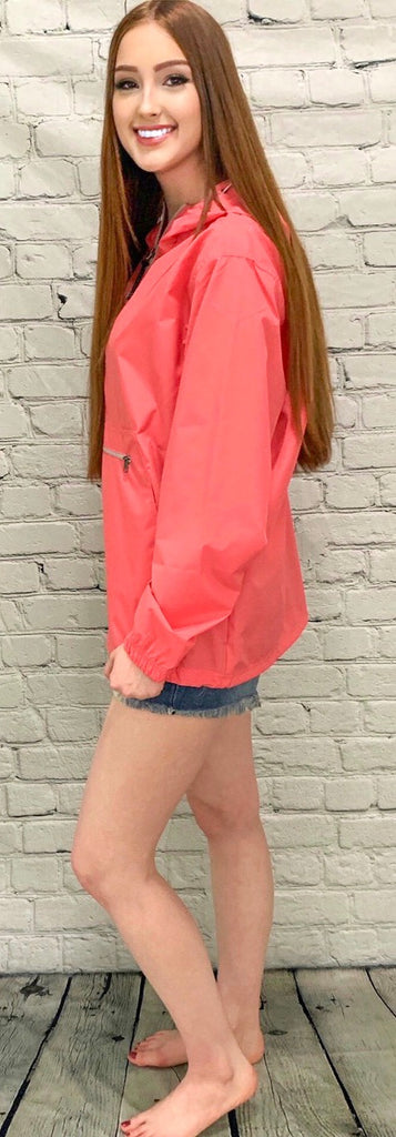 Coral Pack-N-Go Charles River Pullover (S-L)
