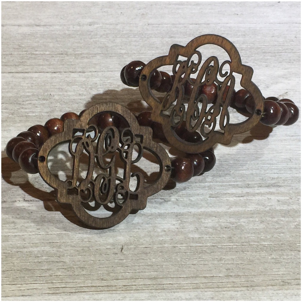 Personalized Wood Bracelets