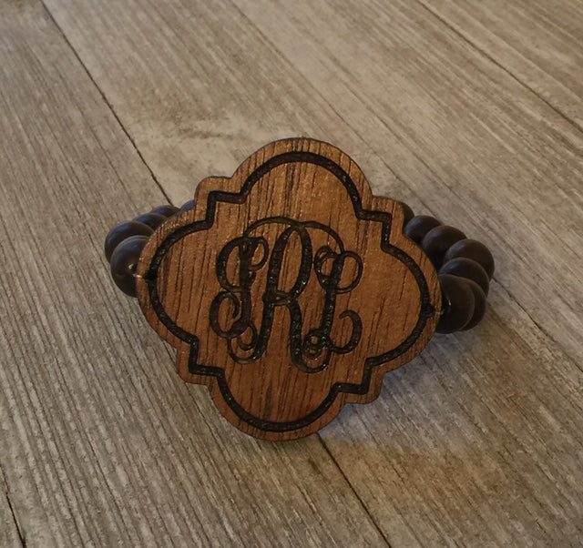 Personalized Wood Bracelets