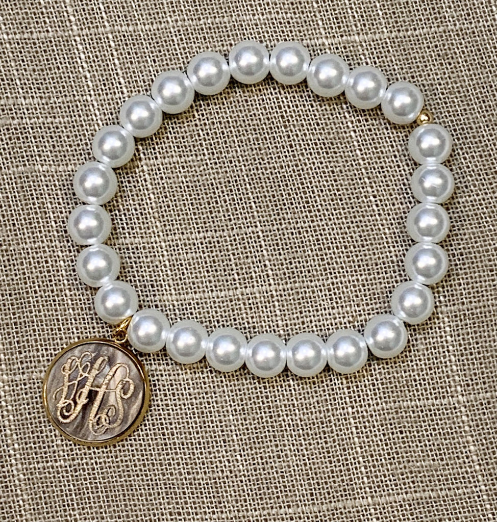 Charm Pearl Bracelet