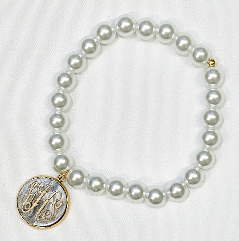 Charm Pearl Bracelet