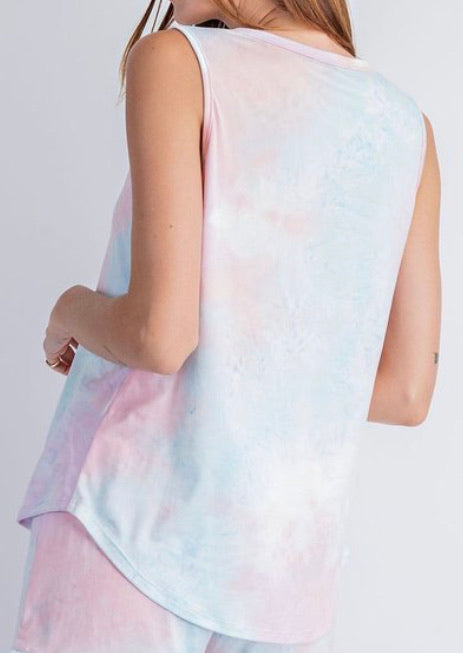 Tie Dye Tank Loungewear