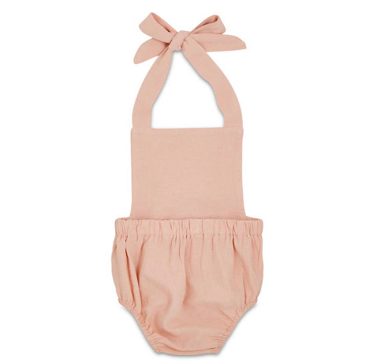 Blush Summer Baby Romper (Babe Basics)