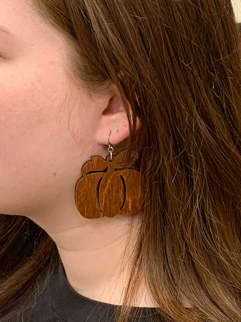 Pumpkin Earrings