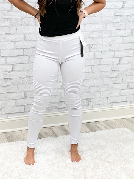 High Waist Striped Leggings (S-L)