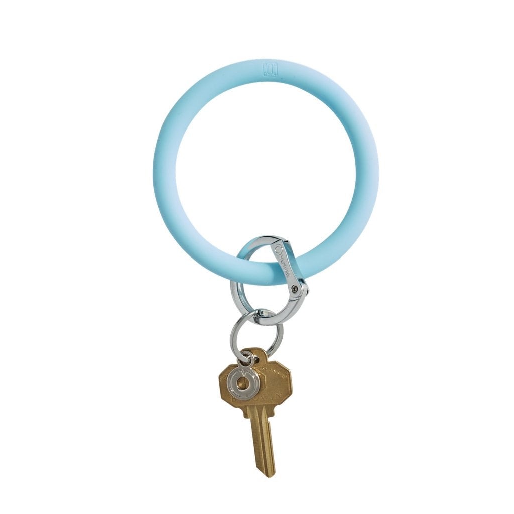 Silicone Big O® Key Ring - Back in Black