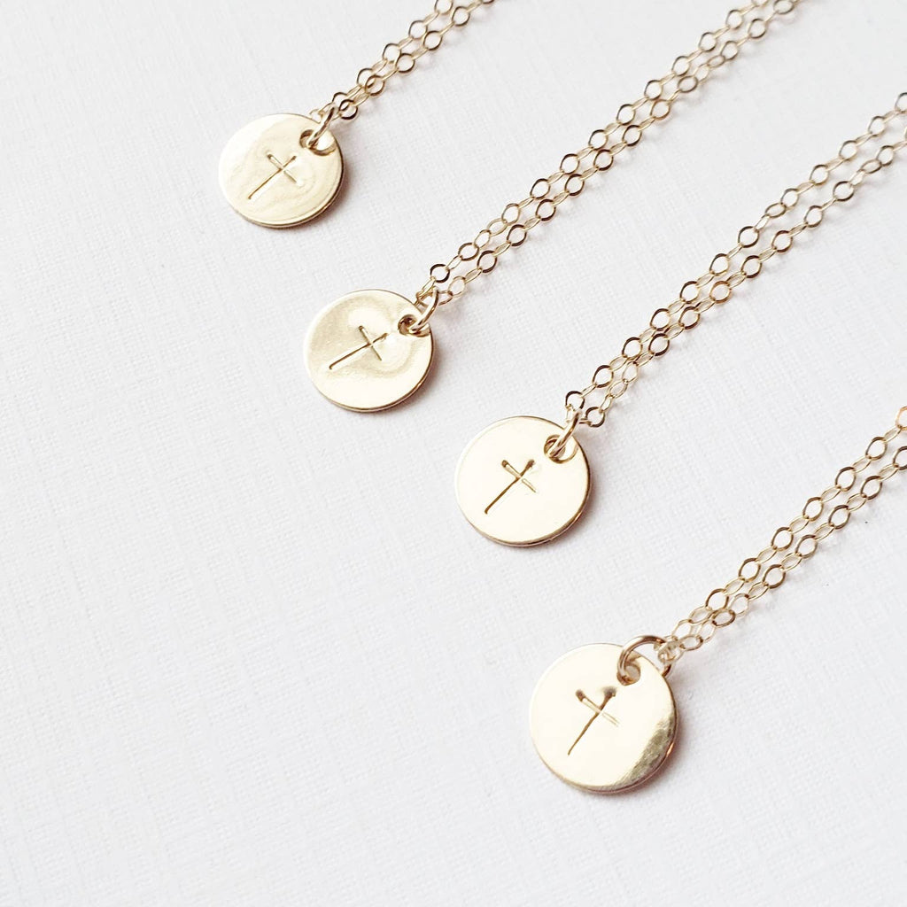 Gold Cross Necklace