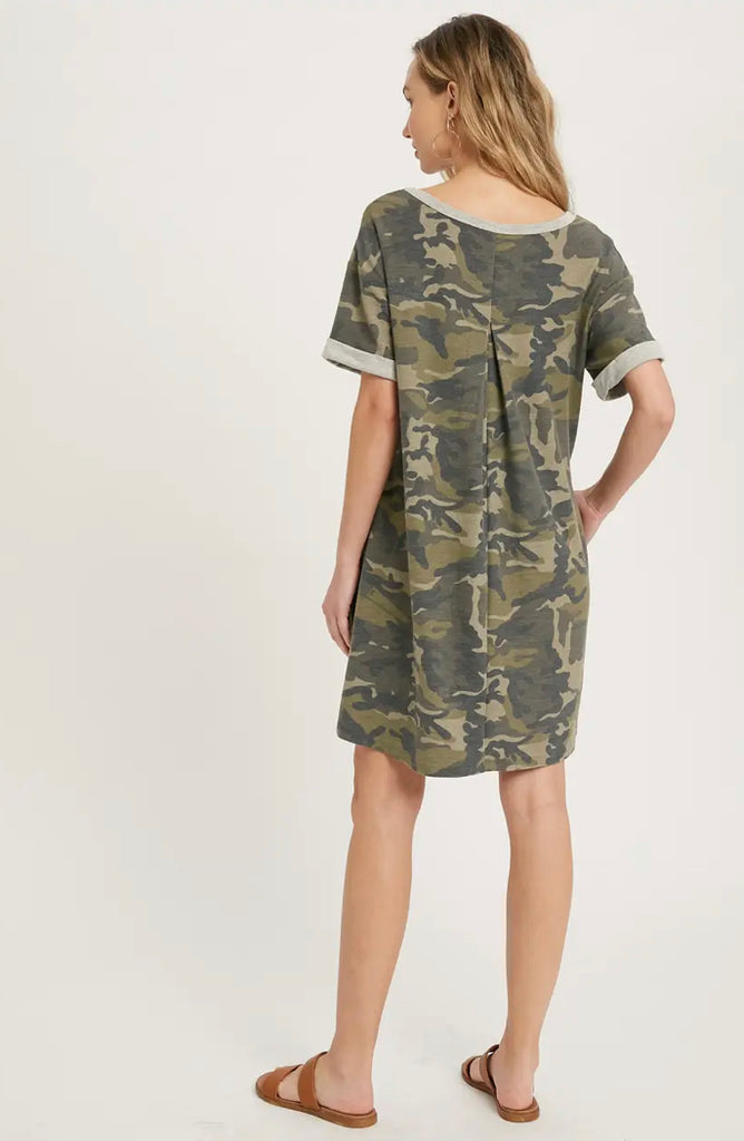 Casual Camo Dress (S-L)