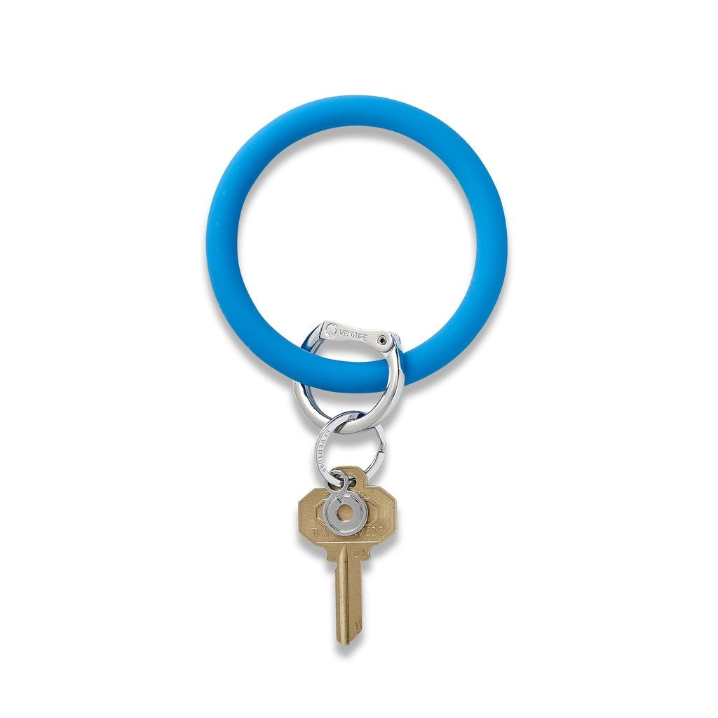 Silicone Big O® Key Ring - Back in Black