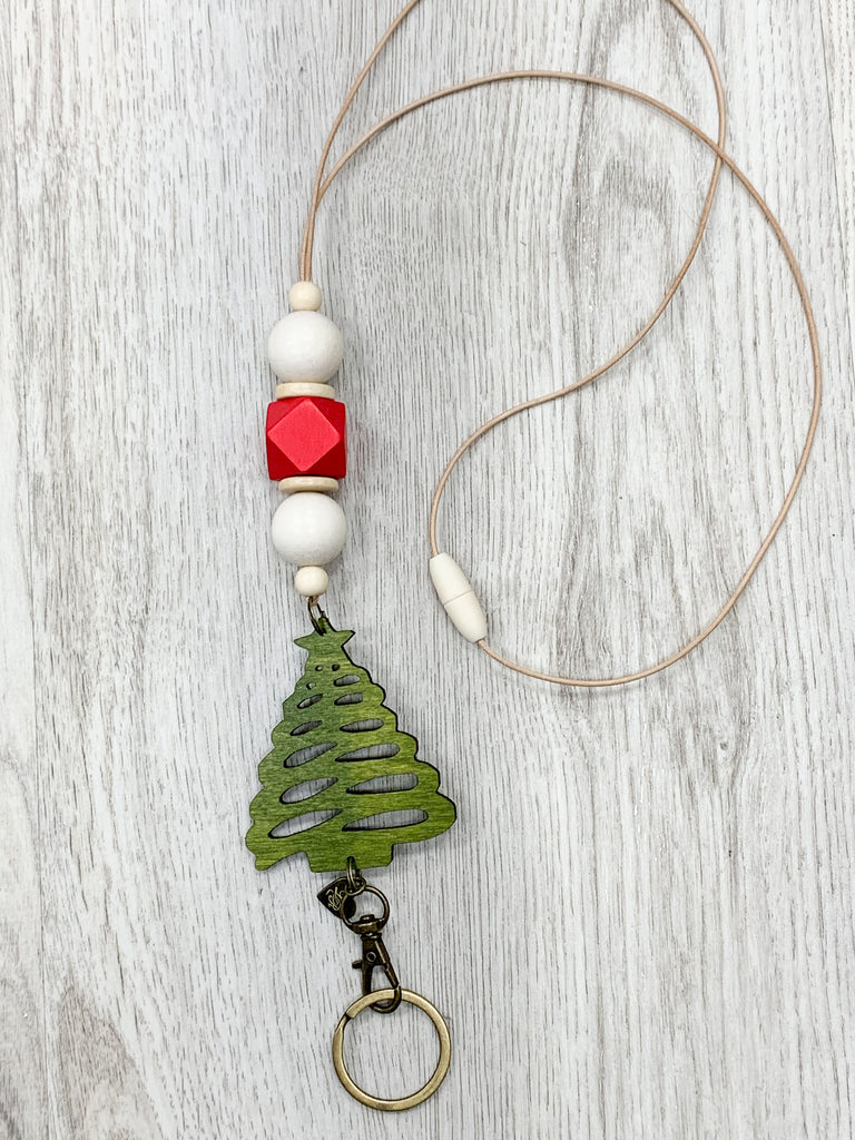 Christmas Tree Lanyard