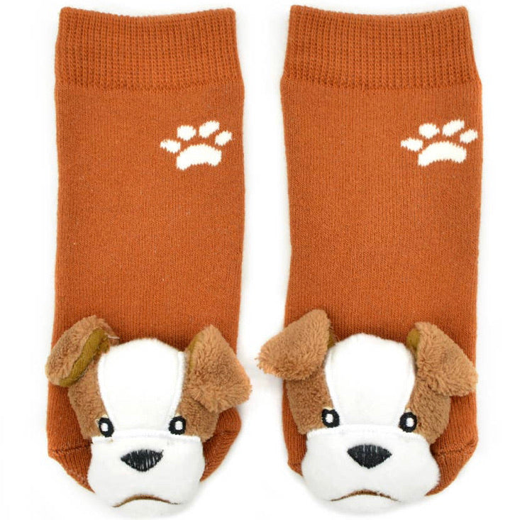 Bulldog Rattle Sock (Boogie Toes)