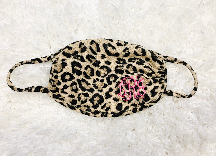 Animal Print Face Mask