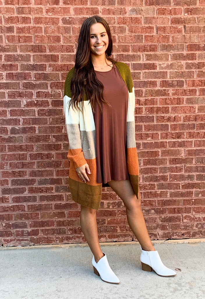 Espresso Piko Dress (S-L)