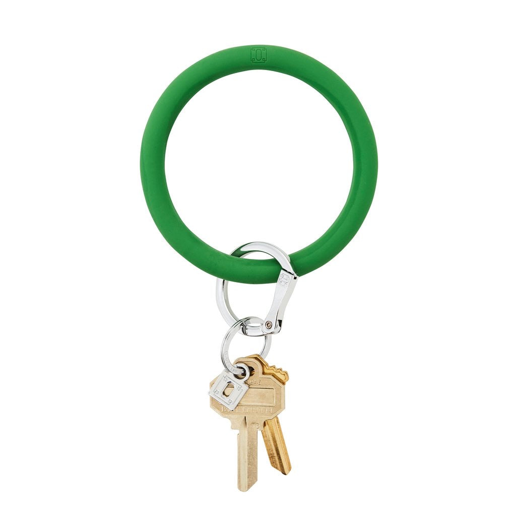 Silicone Big O® Key Ring - Back in Black