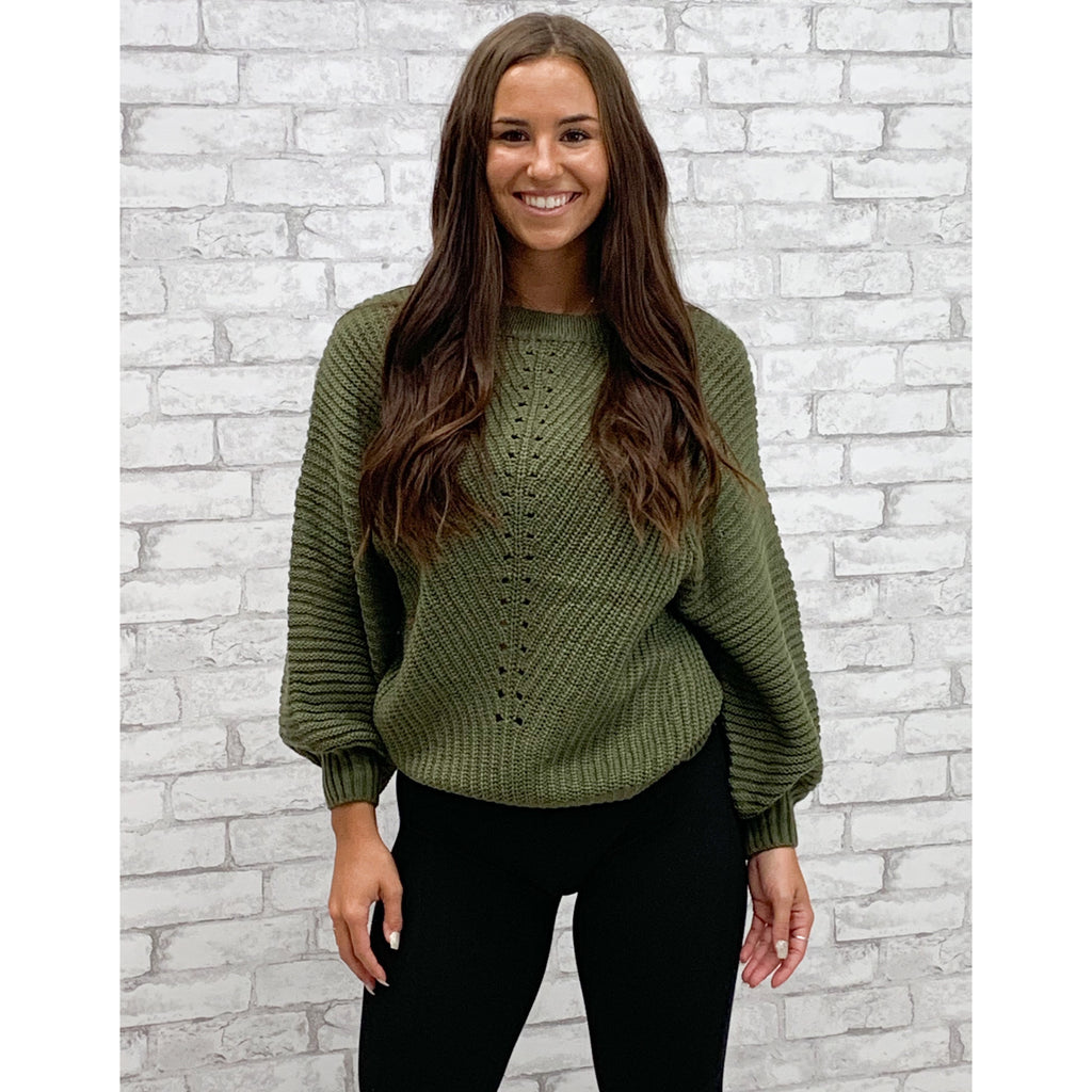 Olive Sweater (S-L)