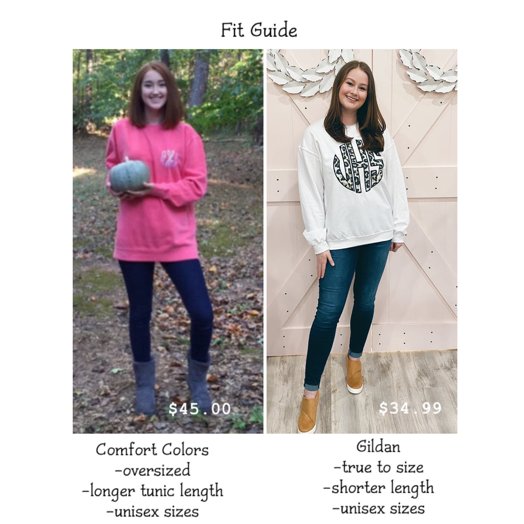 Large Appliqué Sweatshirt ($34.99-$42.00)