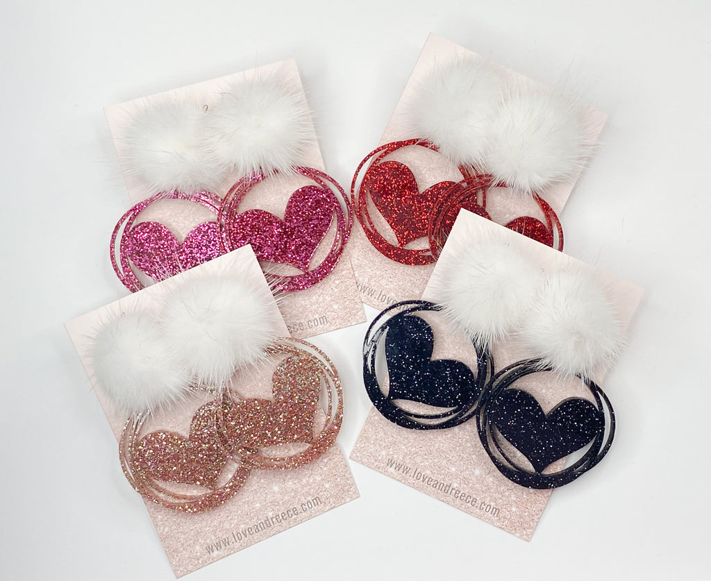 Valentine’s Day Heart Earrings