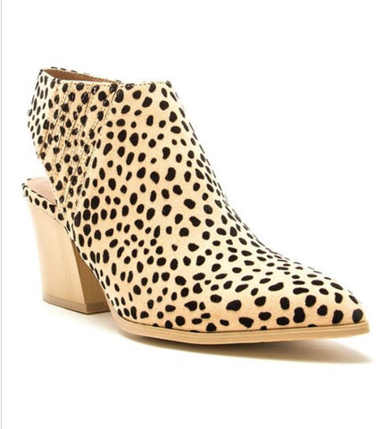 Leopard Ruffle Sandal