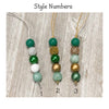 St. Patrick’s Day Beaded Lanyards