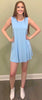 French Blue Piko Dress (S-L)