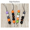 Halloween Beaded Lanyards