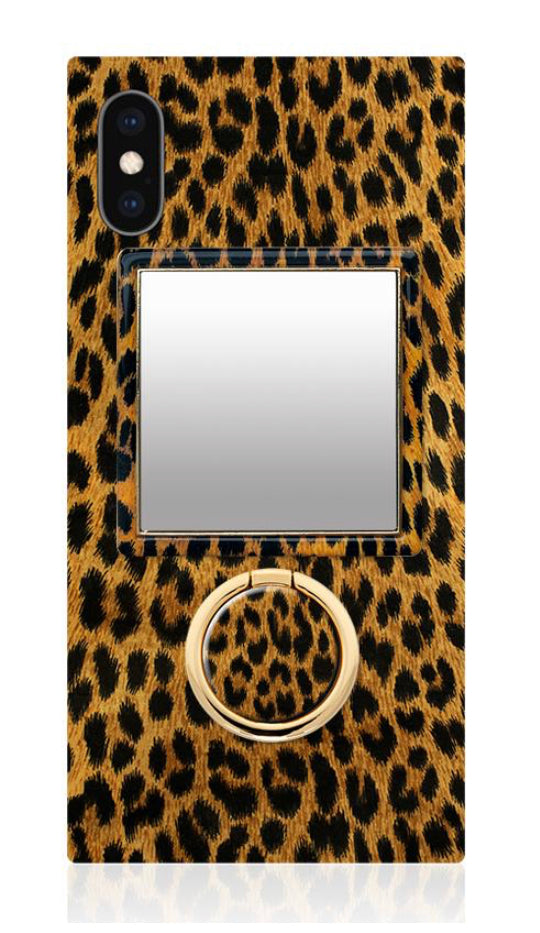 Leopard Phone Mirror