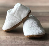 Lacy White Trendy Baby Moccs