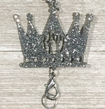 Crown Personalized Lanyard Pendants