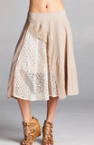 Lace Midi Skirt (S-L)