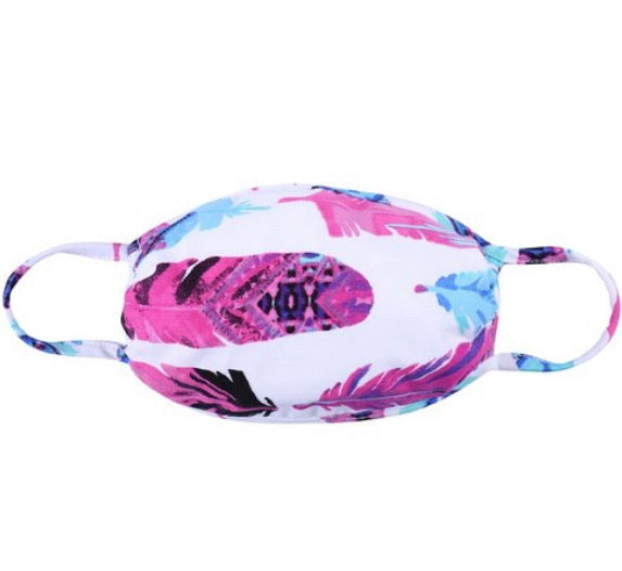 Feather Face Mask (kid size)