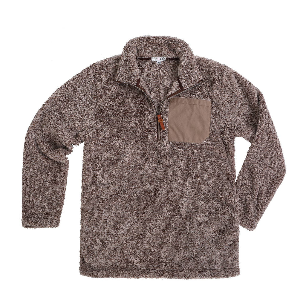 Coffee Sherpa Pullover (S-2XL)