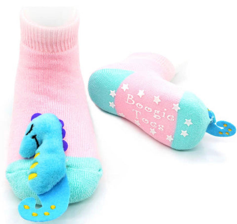 Flamingo Rattle Sock (Boogie Toes)