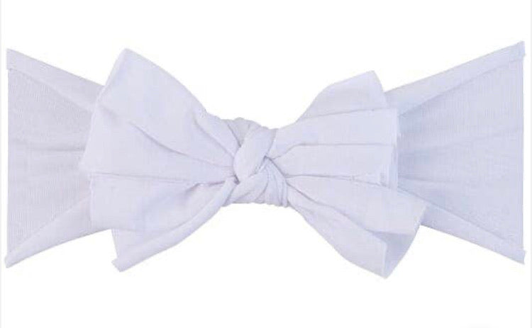 White Jersey Cotton Headband (Ely’s & Co.)