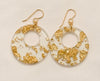 Gold Confetti Earrings