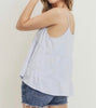 Soft Blue Button Cami