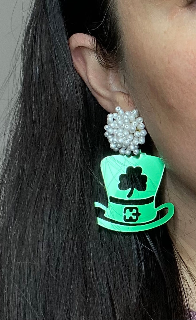 St. Patrick's Day Earrings – Love and Reece
