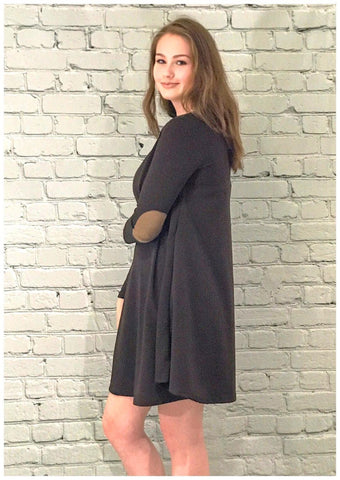 Black Sweater Dress (S-L)